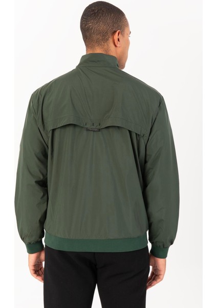 Regular Erkek Dik Yaka Takma Kol Yeşil Ceket 21871 fırsatları