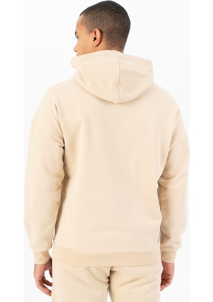 Comfort Erkek Kapşonlu Uzun Kol Koyu Kil Rengi Sweatshirt 21267 fiyatları