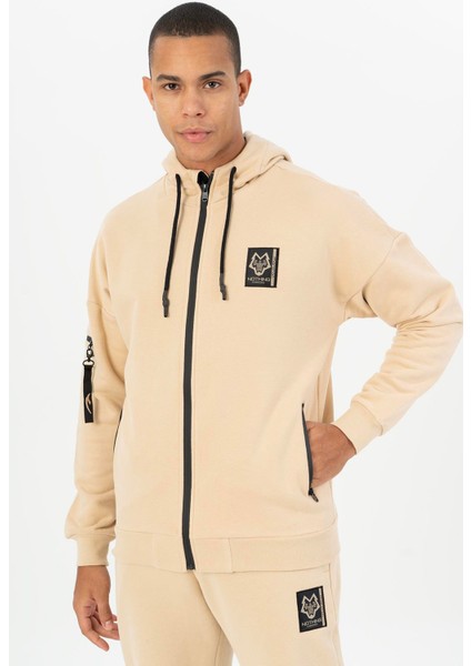 Comfort Erkek Kapşonlu Uzun Kol Koyu Kil Rengi Eşofman Üstü 21266 fiyatları