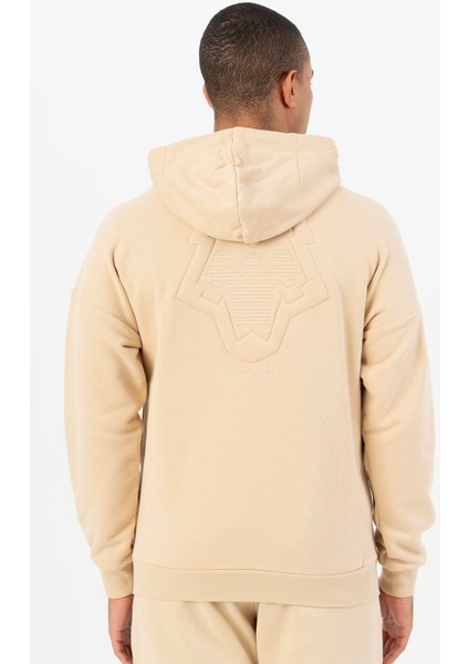 Comfort Erkek Kapşonlu Uzun Kol Koyu Kil Rengi Eşofman Üstü 21266 modelleri