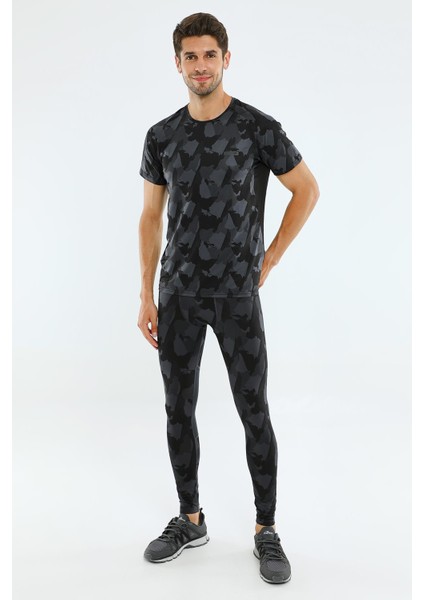 SlimFit Erkek Siyah Tayt 14080