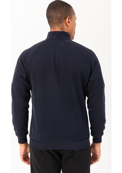 Regular Erkek Dik Yaka Reglan Kol Lacivert Eşofman Üstü 21841 fırsatları