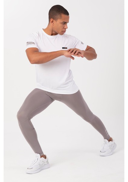 SlimFit Basic Erkek Gri Tayt fırsatları