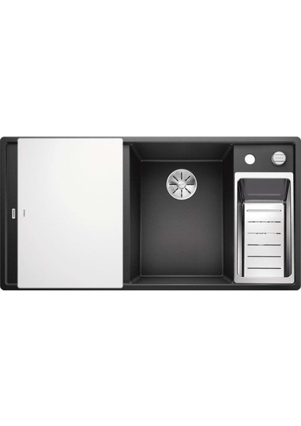 Axia Iıı 6 S Sol Damlalıklı Antrasit Granıt Eviye