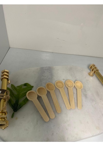 Ahşap Mini Ölçü Baharat Kaşığı 6 Lı fiyatları