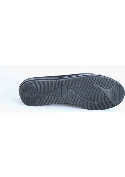 Moda Ayakkabı 258 Siyah Comfort Kadın Babet Ayakkabı