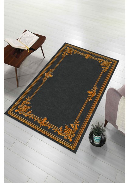 Dijital Baskılı Kaymaz Yıkanabilir (70X130) Hediyelik Namazlık Seccade, N-Seccade-23-Gri, fırsatları