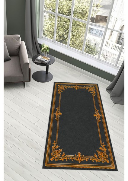 Dijital Baskılı Kaymaz Yıkanabilir (70X130) Hediyelik Namazlık Seccade, N-Seccade-23-Gri, indirimleri