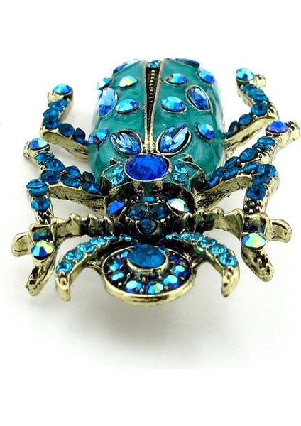 Büyük Boy Mısır Tesbih Böceği Khepri Zirkon Taşlı Broş RZ180 modelleri