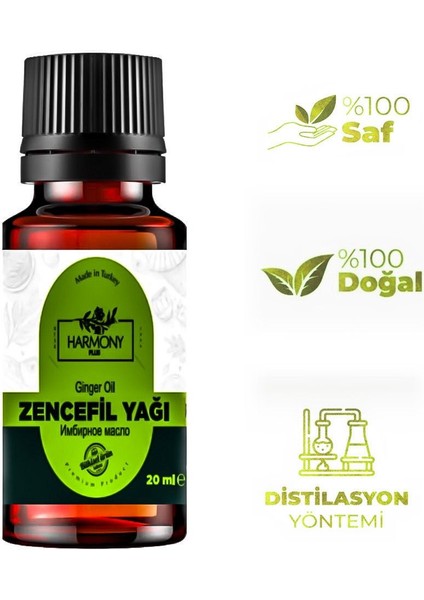 Zencefil Uçucu Yağı 20 ml