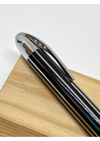 Black Line Prestij Tükenmez Kalem Crom Black