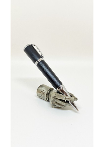 DD2086 Tükenmez Kalem Black Silver