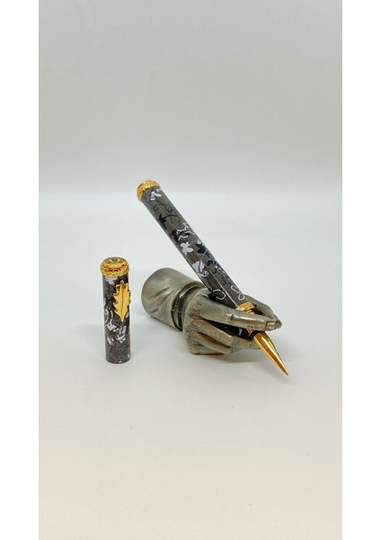 Crown Flower Desıgn Roller Kalem