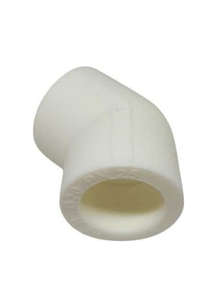 PPrc Plastik Açık Dirsek (45˚) Derece Polipropilen Pipe Fittins - 20mm- 1 Adet fiyatları