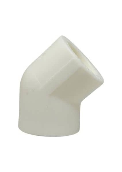 PPrc Plastik Açık Dirsek (45˚) Derece Polipropilen Pipe Fittins - 20mm- 1 Adet fırsatları