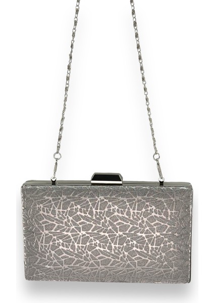 Lazer Desenli Metal Saplı Abiye Çanta Gece Çantası Düğün Nişan Nikah Portföy fırsatları