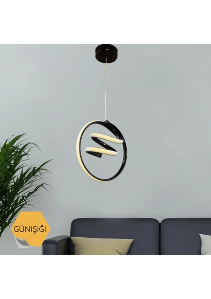 Helezon Oda Hol Antre Günışığı Modern Sarkıt Avize