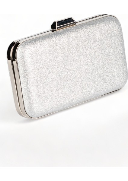 Gümüş Lame Renk Simli Kumsim Abiye Çanta Gece Çantası Düğün Çantası El Çantası fiyatları