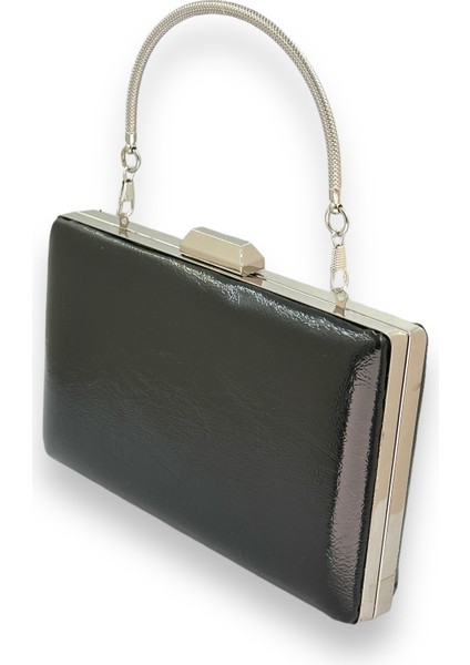 Siyah Renk Kırışık Rugan Abiye Çantası Gece Çantası Düğün Nişan Kına Çantası fiyatları