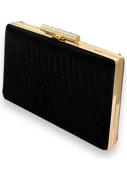 Siyah Renk Lazer Desenli Dökülmeyen Simli Abiye Çanta Gece Çantası Kına Düğün Nişan fiyatları