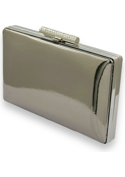 Antrasit Gri Platin Ayna Rugan Abiye Çanta Gece Çantası Kına Düğün Nişan Balo Davet fiyatları