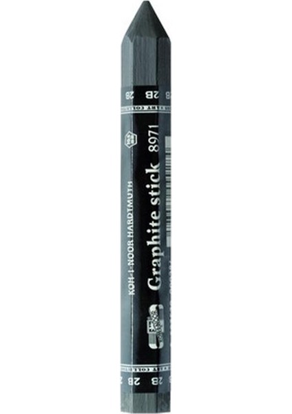 Jumbo Graphite Stick 2b 1 Adet Agaçsız Kalın Grafit Füzen Kömür Kalem Karakalem