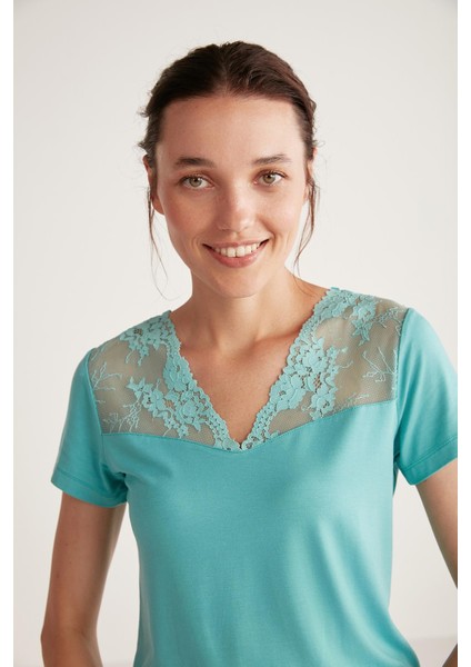 Yumuşak Dokulu Pijama Takımı