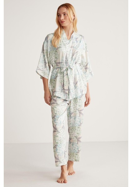 Lux Mood Üçlü Pijama Takımı