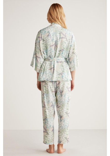 Lux Mood Üçlü Pijama Takımı
