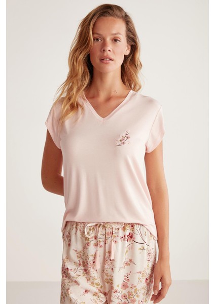 Yumuşak Dokulu Pijama Takımı