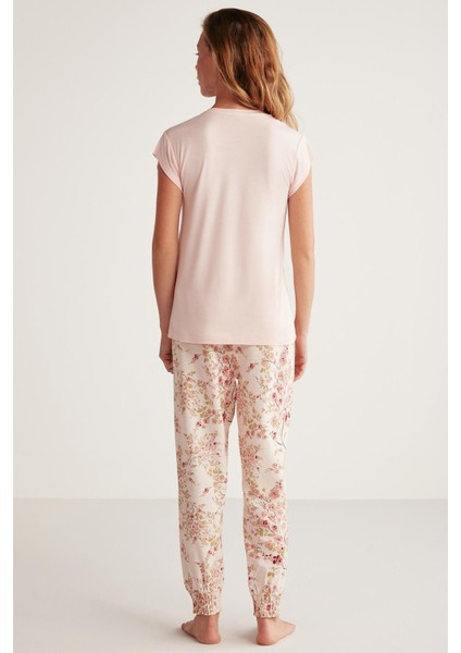 Yumuşak Dokulu Pijama Takımı