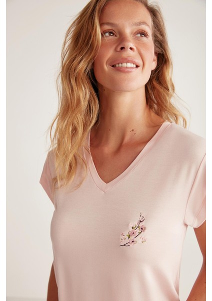 Yumuşak Dokulu Pijama Takımı