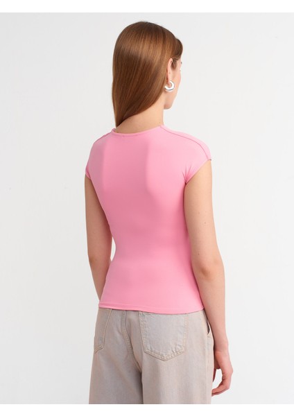 30856 Poliamid T-Shirt-Pembe fiyatları