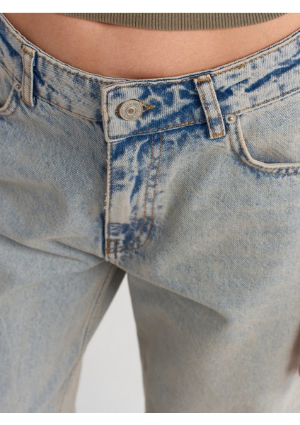 71449 Salaş Denim Pantolon-Tint fırsatları