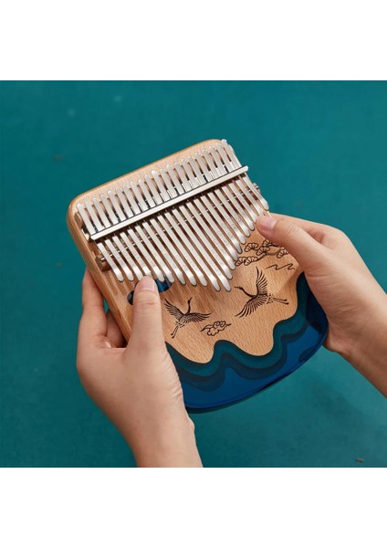 21 Telli Epoksi Kuş Kalimba