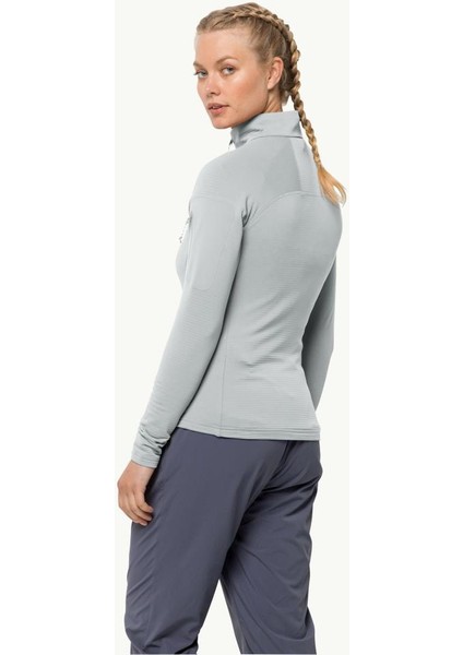 1710981_6709 Prelight Fz W Cool Grey Kadın Outdoor Polar fiyatları