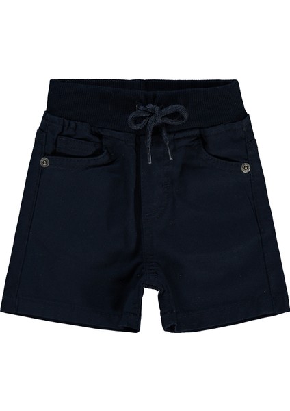 Erkek Bebek Şort 6-18 Ay Lacivert