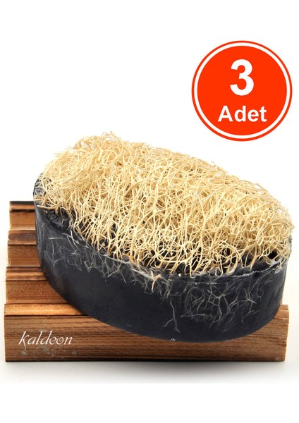 Kabak Lifli El Yapımı Doğal Ruşur Taşı Sabunu 120 G x 3 Adet