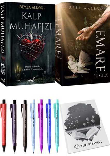 Kalp Muhafızı 1 - Emare Pusula + Kalem + Not Defteri
