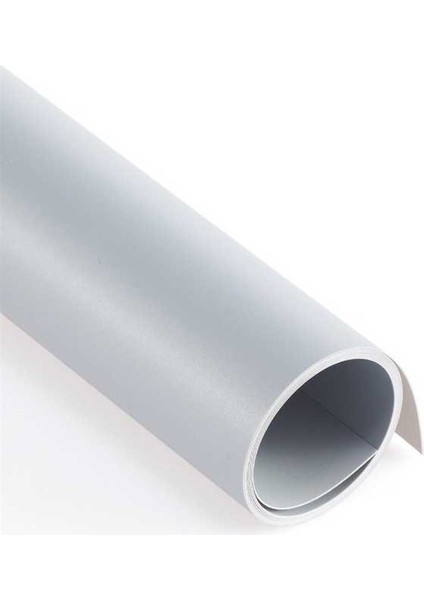 Stüdyo Fon Perde, Pvc Arka Plan, Silinebilir, Kırışmaz (Grey/gri) 120X200 cm