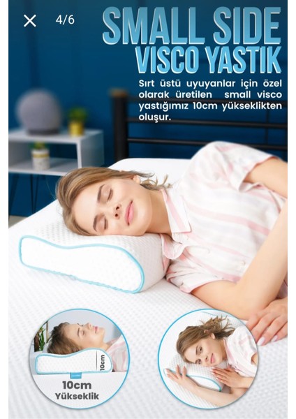 AY Home  Ortapedik  Visco  Yastık  Boyun  Düzleşmesi  Boyun  Fıttığı  Yastığı  Medical  Yastık  Bambu Yastık   Çift  Taraflı Yastık  Visco   Pillow