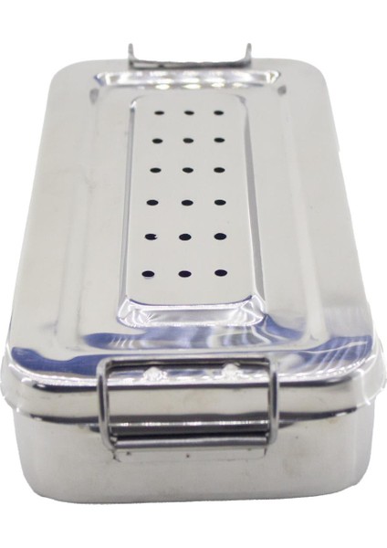 Sterilizasyon Konteyneri 25X13X5 cm Mikrovasküler Alet Mikrocerrahi Metal Sterilizasyon Konteyner modelleri