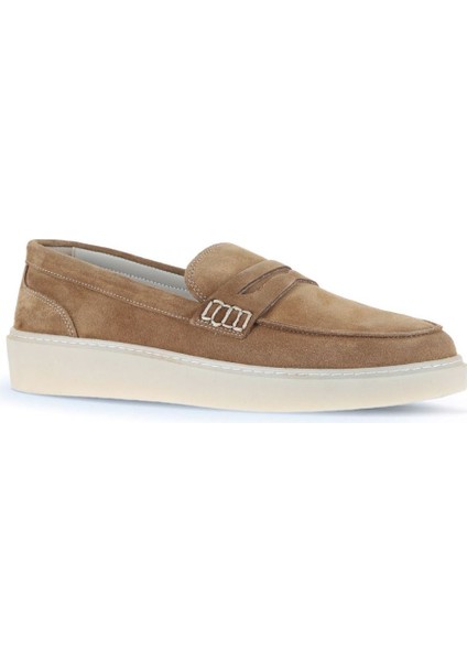 Taba Süet Erkek Loafer 07MA21774004