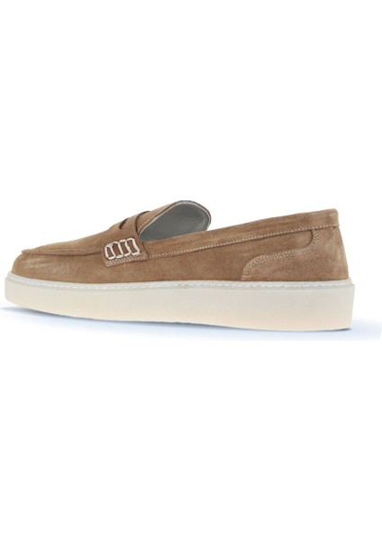 Taba Süet Erkek Loafer 07MA21774004