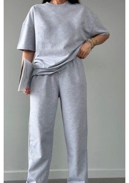 Kadın Bol Kalıp Penye Pijama Takımı fiyatları