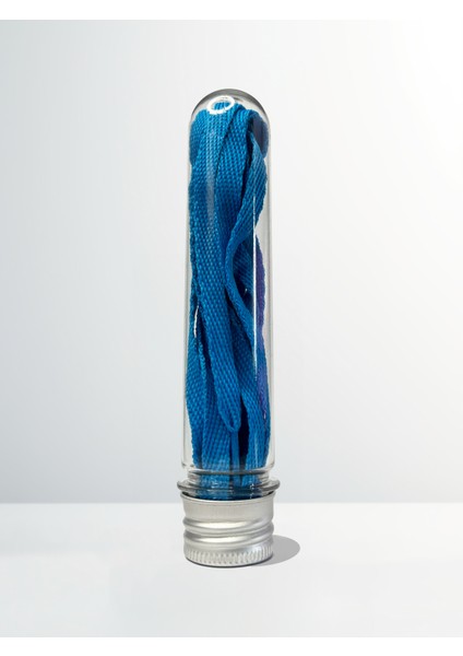 Açık Mavi Ayakkabı Bağcığı 110 cm