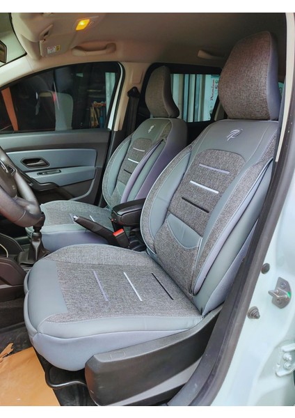 Nissan Maxima 2004 Nirvana Serisi Oto Koltuk Kılıfı / Gri K