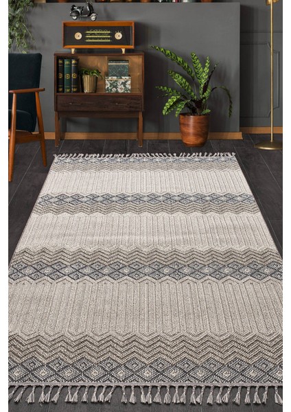 Natural Ritim , Modern Dokuma Soft Tuşeli Sisal Cut Loop Masaj Mekan Salon Oda Halısı