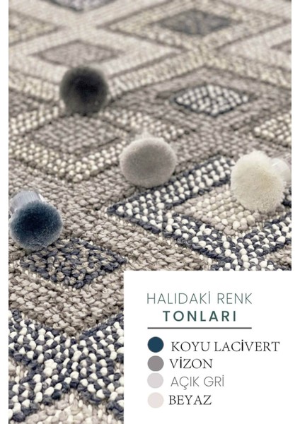 Natural Ritim , Modern Dokuma Soft Tuşeli Sisal Cut Loop Masaj Mekan Salon Oda Halısı