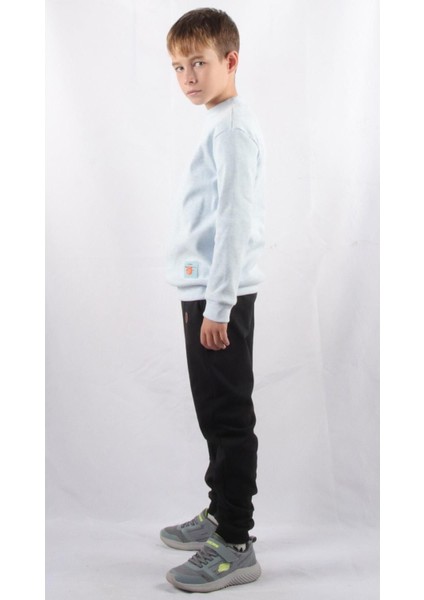 Bisiklet Yaka Çocuk Sweatshırt (C22-91700)